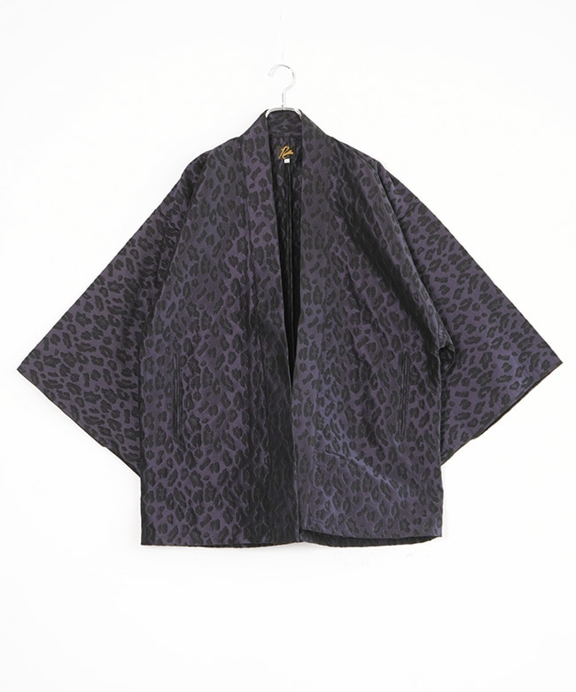 NEEDLES(ニードルズ) Haori Jacket - Leopard Jacquard 羽織ジャケット