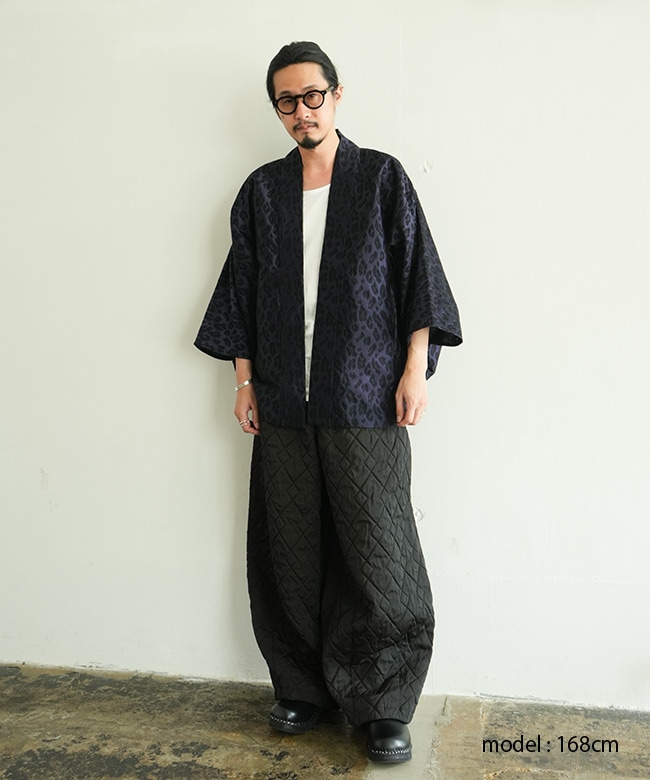 NEEDLES(ニードルズ) Haori Jacket - Leopard Jacquard 羽織ジャケット
