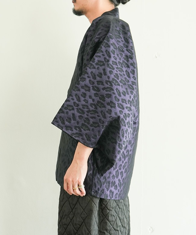 NEEDLES(ニードルズ) Haori Jacket - Leopard Jacquard 羽織ジャケット