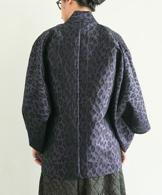 NEEDLES(ニードルズ) Haori Jacket - Leopard Jacquard 羽織ジャケット