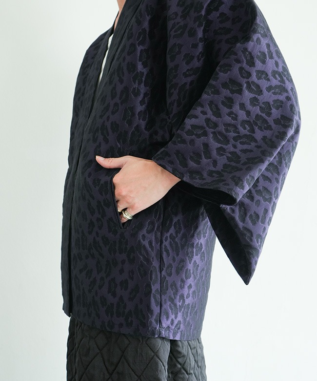 NEEDLES(ニードルズ) Haori Jacket - Leopard Jacquard 羽織ジャケット