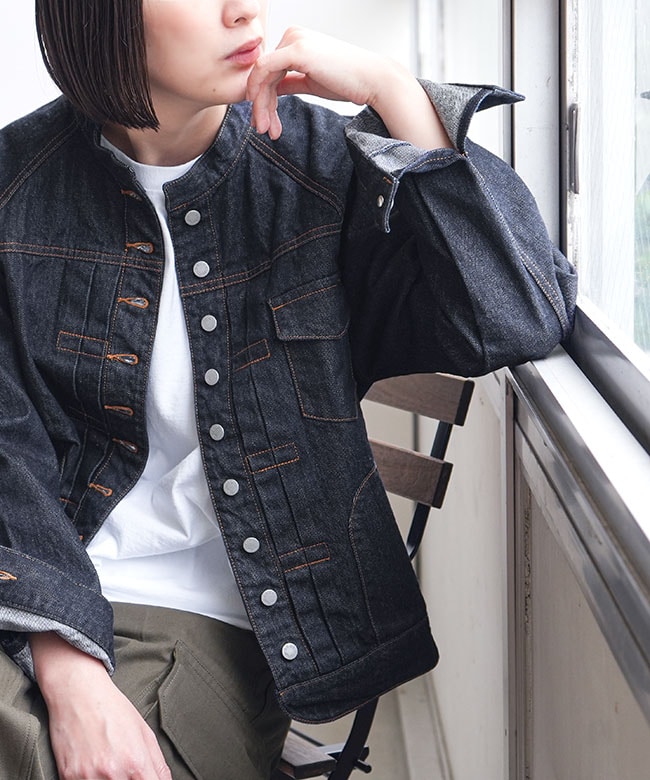 si-si-si comfort(スースースーコンフォート) BASIC DENIM JACKET