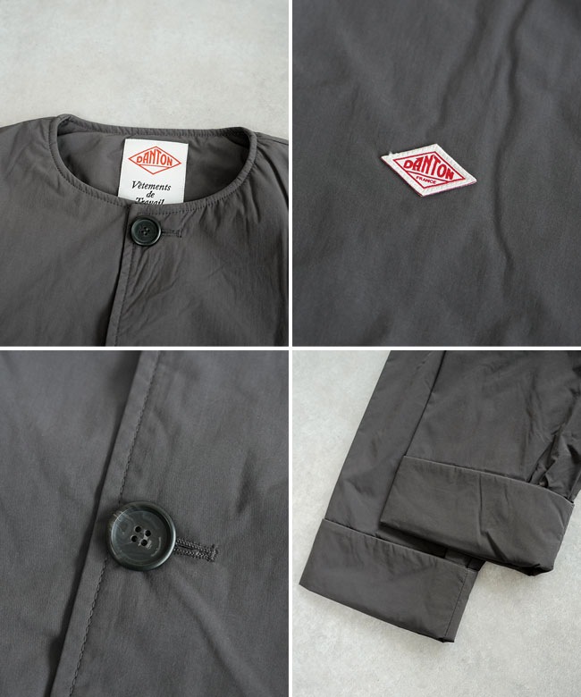 ◇[DT-A0672PNT]DANTON(ダントン) ピーチタフタ インサレーション