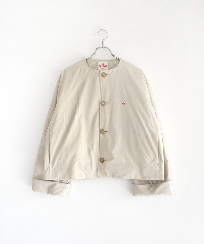 ◇DANTON(ダントン) ピーチタフタ インサレーション カラーレスワイド