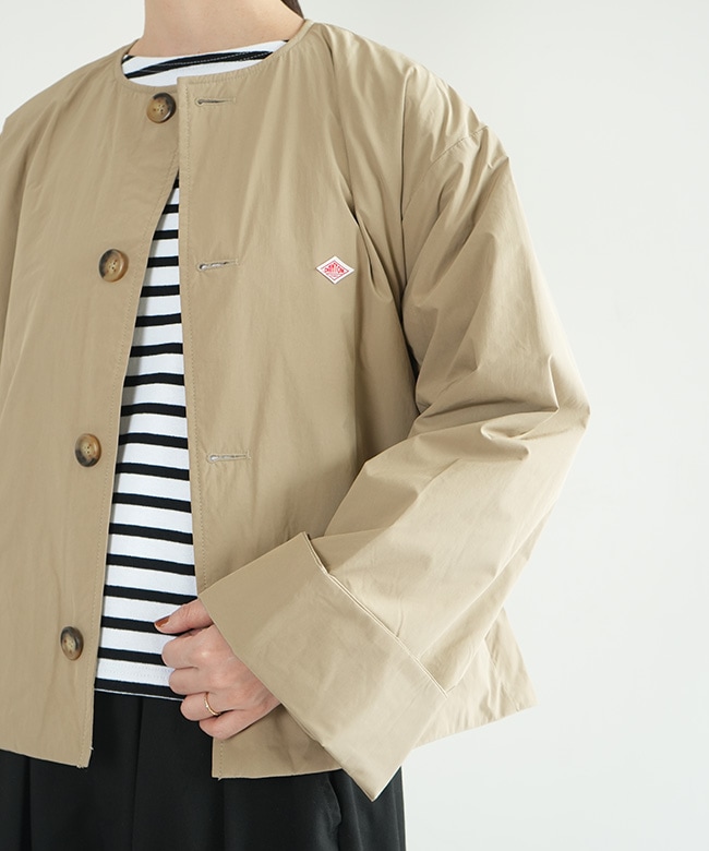 ◇[DT-A0672PNT]DANTON(ダントン) ピーチタフタ インサレーション