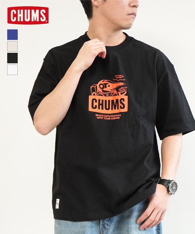 Chum チャム VOL.1 2000.6 SALE 30%OFF】[CH01-2545]CHUMS(チャムス) Space Booby T-shirt