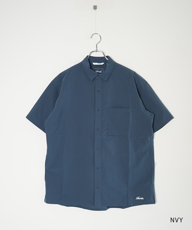 NANGA(ナンガ) DotAir COMFY S/S SHIRT ドットエアコンフィーショート