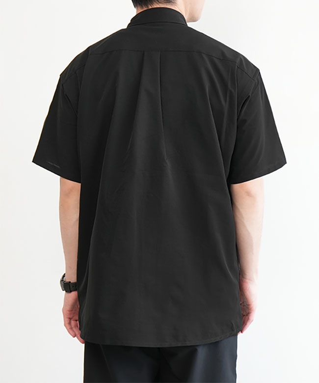 NANGA DotAir® COMFY S/S SHIRT Lサイズ ブラック ドットエア® コンフィ ロングスリーブシャツ – NANGA ONLINE SHOP