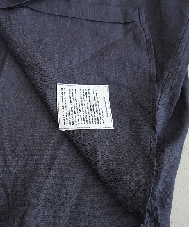SALE 30%OFF】nonnative(ノンネイティブ) STRANGER S/S SHIRT LINEN