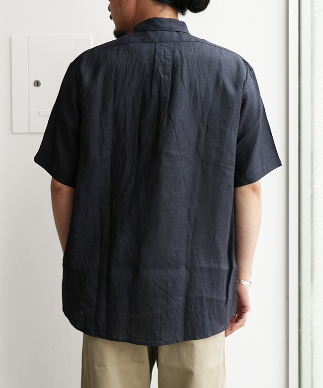 NN-S4609]nonnative(ノンネイティブ) STRANGER S/S SHIRT LINEN