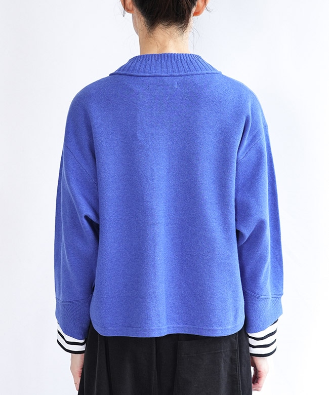 EK25303]ESTROISLOSE(エストゥロワルーズ) コットンカシミヤ