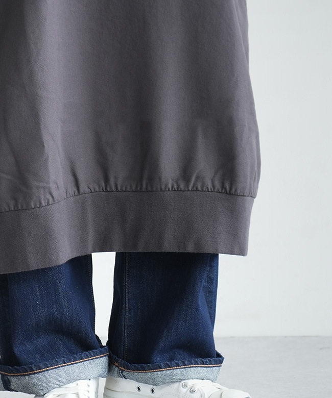 SALE 20%OFF】[P80649]prit(プリット) タオルデニムクルーネック