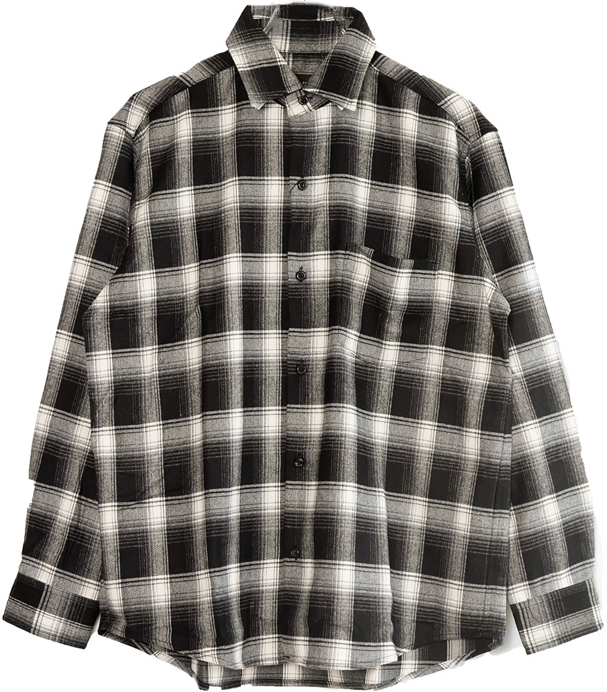 u*b様 エンフォルドENFOLD アップリケチェックシャツ ENFOLD(エンフォルド)｜SUIT SHIRT/シャツ/ダークブルー の通販