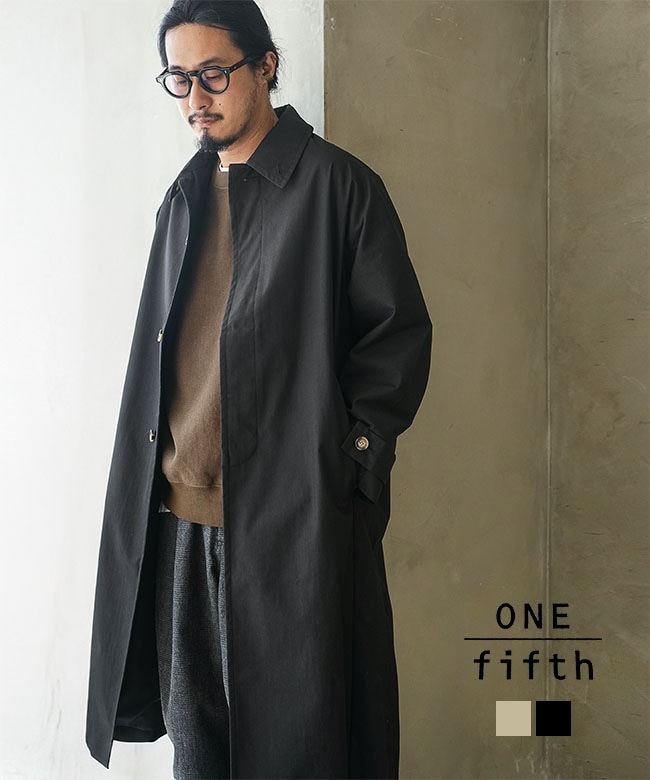 ONE fifth ワンフィフス　コート OFC-32]ONE fifth(ワンフィフス) LORD gabardine ロード