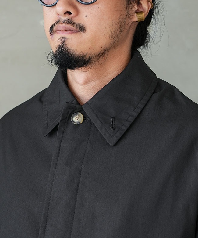 Z*E様 ［未使用］ONEfifth-ワンフィフス バルカマンコート ブラック Z*E様 ［未使用］ONEfifth-ワンフィフス バルカマンコート ブラック