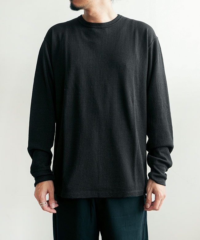 nonnative(ノンネイティブ) COACH L/S TEE MERINO WOOL POLY THERMAL
