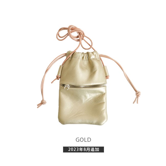 M142]MORMYRUS(モルミルス)レザーショルダーポーチ/バッグ/サコッシュ