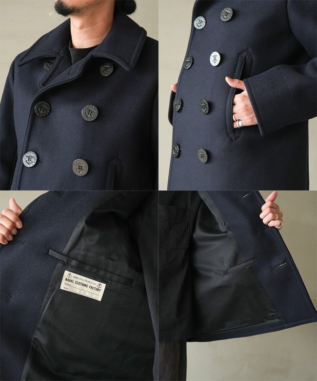 BUZZ RICKSON'S (バズリクソンズ) PEA-COAT “NAVAL CLOTHING FACTORY