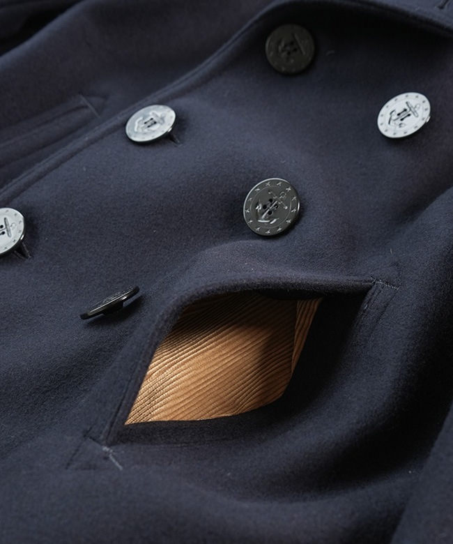 BUZZ RICKSON'S (バズリクソンズ) PEA-COAT “NAVAL CLOTHING FACTORY