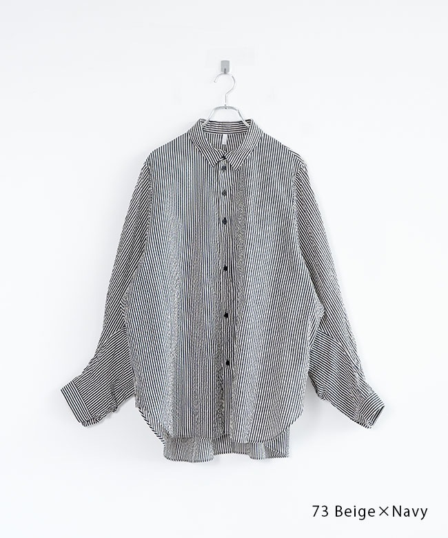 CA-FR1203SF]FIR MUM(フィルマム) 1/80スターチコットンストライプ