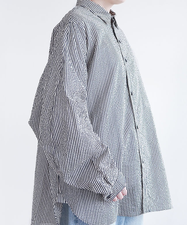 CA-FR1203SF]FIR MUM(フィルマム) 1/80スターチコットンストライプ