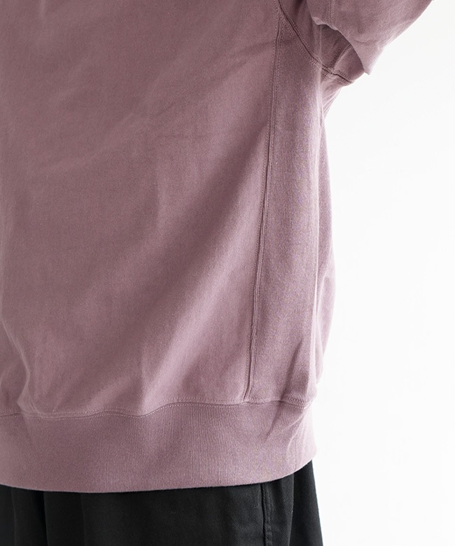 alvana アルヴァナ メンズ Tシャツ 空紡SWEAT TEE SHIRTS ブラック ACS-C015 トップス シンプル 定番 ベーシック ロンT 長袖 alvana（アルヴァナ）B.D SWEAT TEE SHIRT（スウェットTシャツ）\u201d空紡