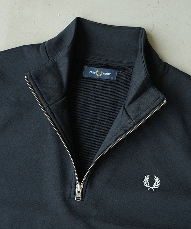 FRED PERRY(フレッドペリー)Half Zip Sweatshirt ハーフジップ