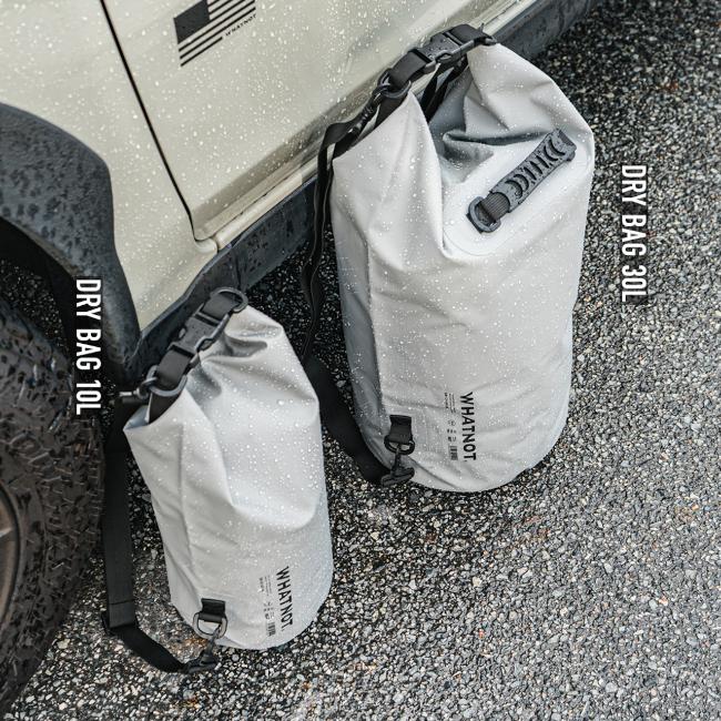 db-01-gy-10] / WHATNOT(ワットノット) / ドライバッグ 10L（GY）｜DRY