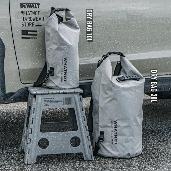 db-01-gy-10] / WHATNOT(ワットノット) / ドライバッグ 10L（GY）｜DRY