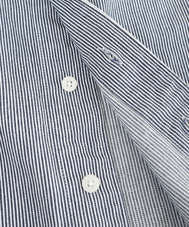 ダナファヌル Dana Faneuil ヒッコリー ヒッコリーストライプ パンツ イージーパンツ ワイドパンツ Japan 日本製 レディース Dana Faneuil ダナファヌル ヒッコリーストライプ