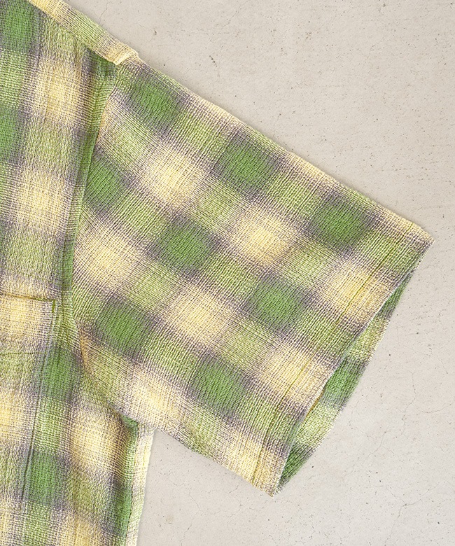 SALE 50%OFF】Caledoor(カレドアー) Panama Cloth Check Pullover