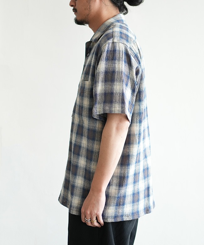 SALE 50%OFF】Caledoor(カレドアー) Panama Cloth Check Pullover