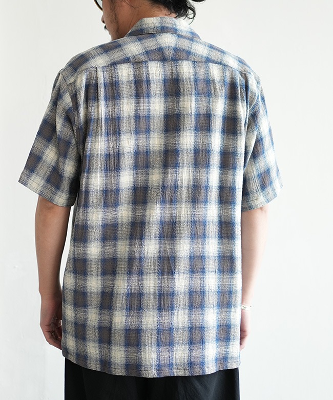 SALE 50%OFF】Caledoor(カレドアー) Panama Cloth Check Pullover