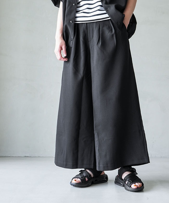 SUNBRIDGEキュロット　2枚セット SUNBRIDGEキュロット 2枚セット セットアップ対応〉ツータック