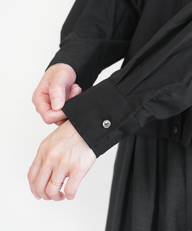 mizuiro ind(ミズイロインド) ballon shirt バルーンシャツ トップス