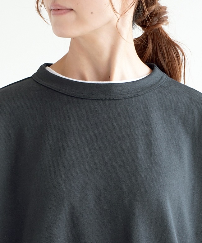 ◇[SMA-PENMOCKCORDPO]SOLAMONAT(ソラモナ) ペンネ天竺 モックネック裾