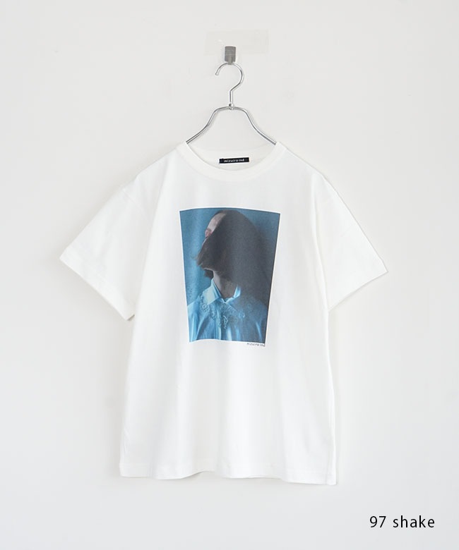 SALE 30%OFF】[2-210055]mizuiro ind(ミズイロインド) プリントTシャツ