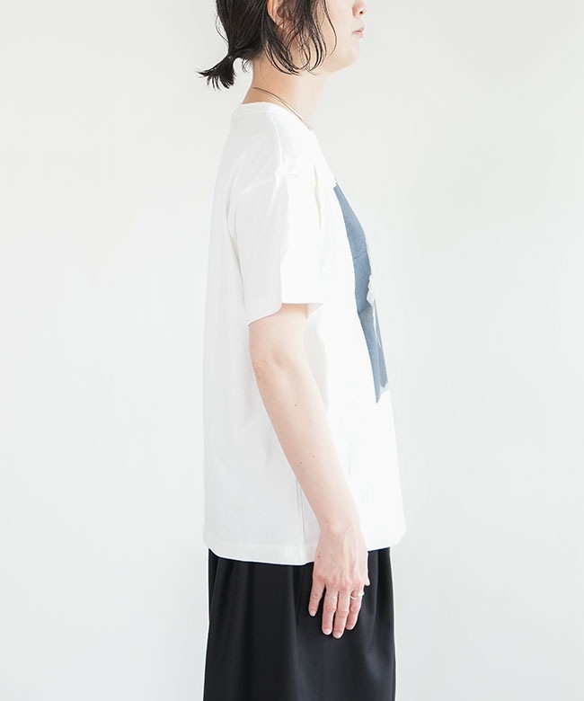 SALE 30%OFF】mizuiro ind(ミズイロインド) プリントTシャツ トップス