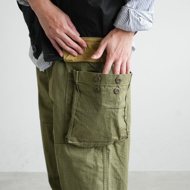 03-5247-76]orSlow(オアスロウ)M-47 FRENCH ARMY CARGO PANTS (UNISEX 