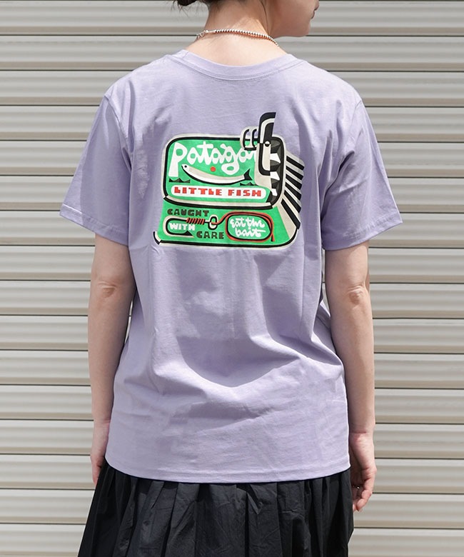 62146]patagonia(パタゴニア) キッズ・グラフィック・Tシャツ ロゴ