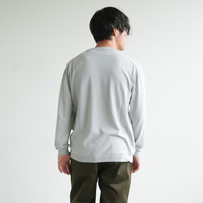 MOONCASTLE(ムーンキャッスル)Ice Cotton Long Crew Neck アイス