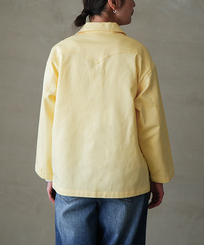 1-830113]MARMARMAR(マーマーマー) drill skipper shirt ドリル