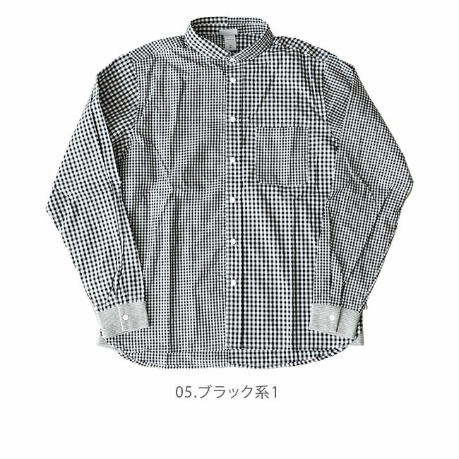 G233732]gym master(ジム マスター) 2WAYショールカラーL/S
