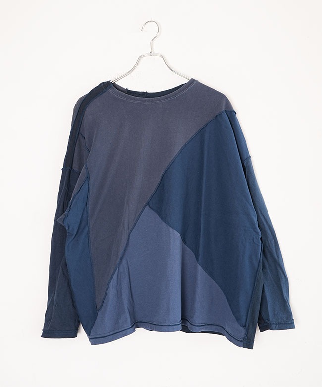 sunny side up(サニーサイドアップ)PATCHWORK L/S T パッチワーク長袖T