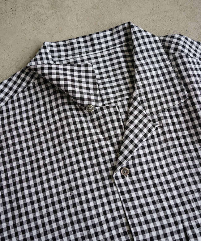 PORTER CLASSIC(ポータークラシック) KEROUAC LINEN GINGHAM CHECK