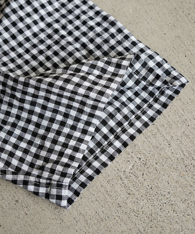 PORTER CLASSIC(ポータークラシック) KEROUAC LINEN GINGHAM CHECK