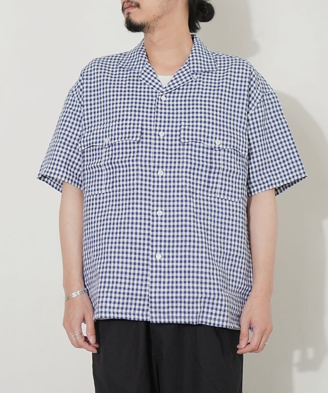 PORTER CLASSIC(ポータークラシック) KEROUAC LINEN GINGHAM CHECK