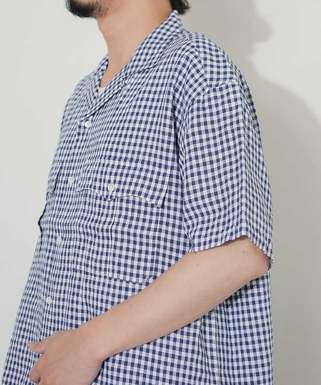 PORTER CLASSIC(ポータークラシック) KEROUAC LINEN GINGHAM CHECK
