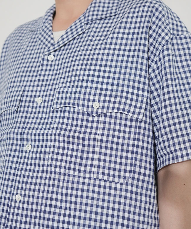 PORTER CLASSIC(ポータークラシック) KEROUAC LINEN GINGHAM CHECK