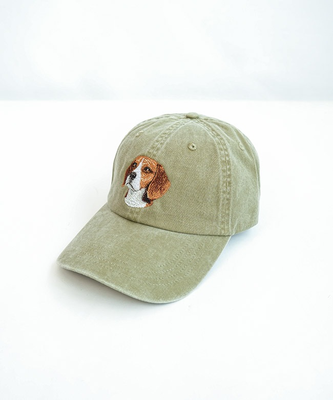 PORT and COMPANY(ポートアンドカンパニー) Dog Embroidery Cap ドッグ